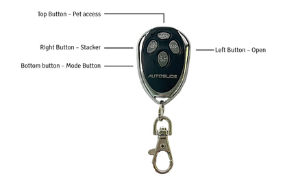 Autoslide Four Button Remote Control